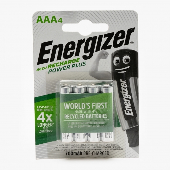 Baterie reîncărcabilă Power Plus AAA/R03 700mAh, 4 buc