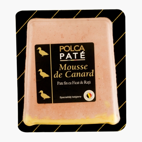 Pate fin mousse cu ficat de rață 125g