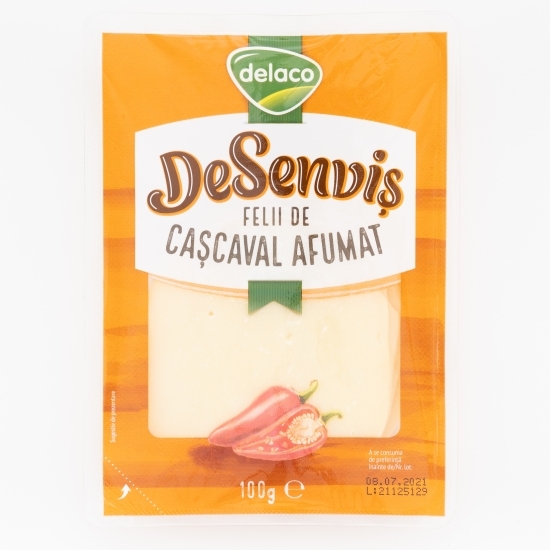 Felii de cașcaval afumat 100g