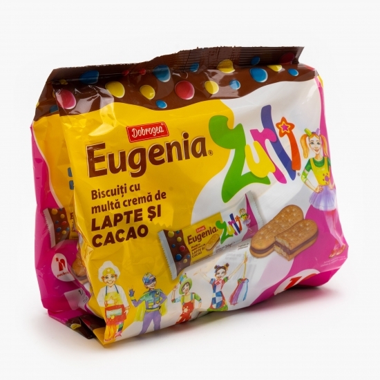Biscuiți Zurli cu cremă de lapte și cacao Familial 360g