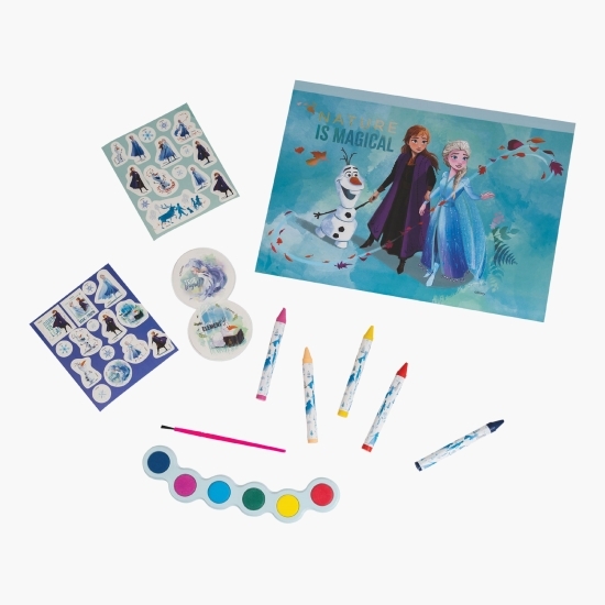 Set desen gentuță de creație Frozen 3+ ani