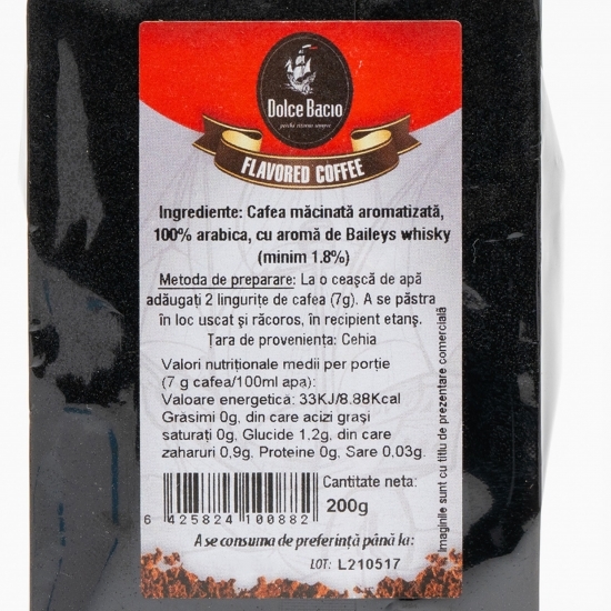 Baileys Coffee 200g, cafea măcinată 