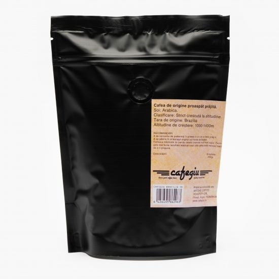Cafea boabe proaspăt prăjită Brazilia Yellow Bourbon 250g