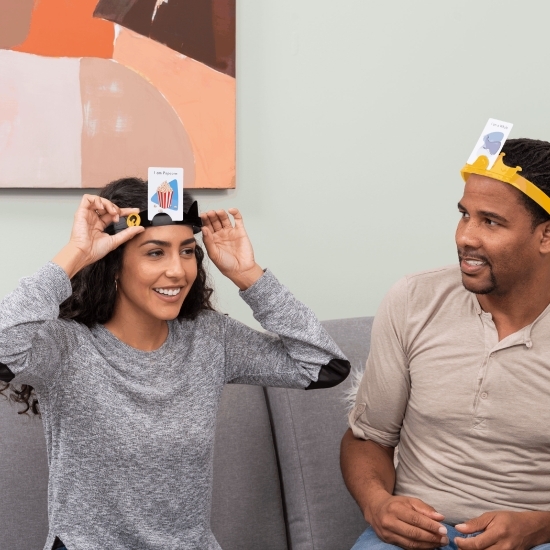 Joc original Hedbanz 8+ ani