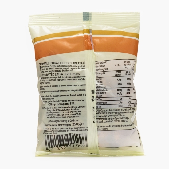 Curmale parțial deshidratate 250g