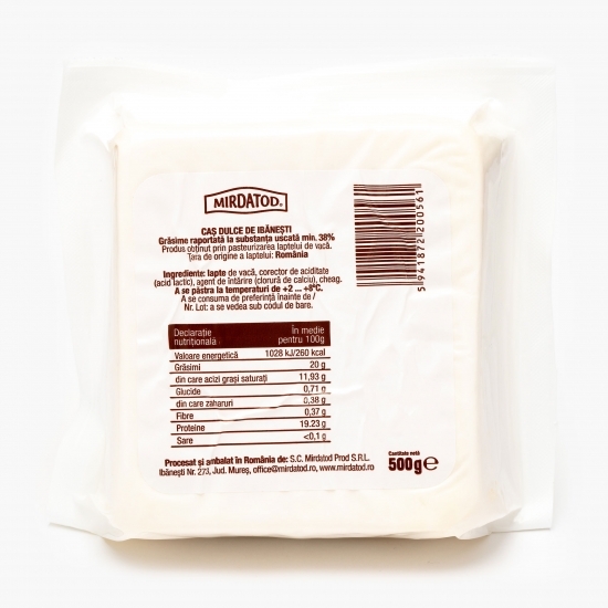 Caș dulce de Ibănești 500g