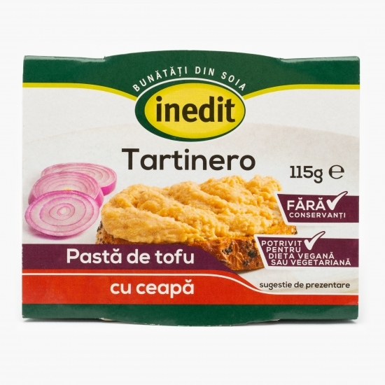 Pastă de tofu cu ceapă Tartinero 115g