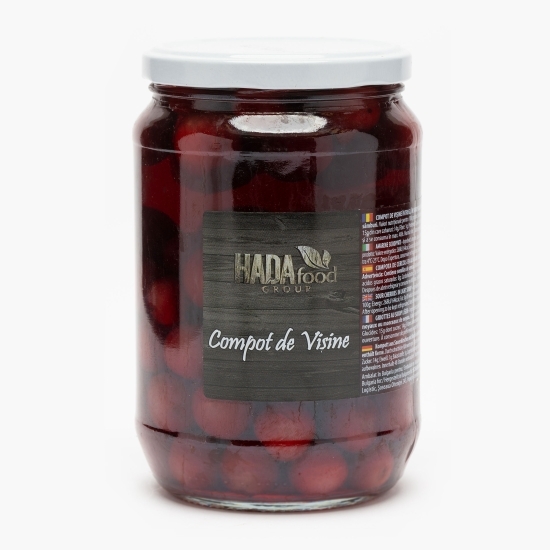 Compot de vișine întregi 680g