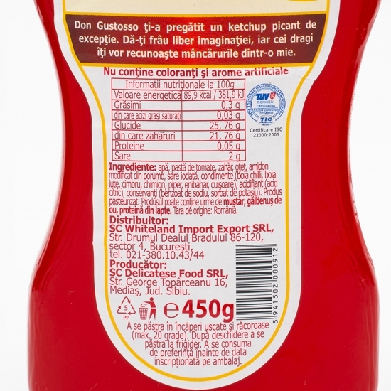 Ketchup picant 450g 