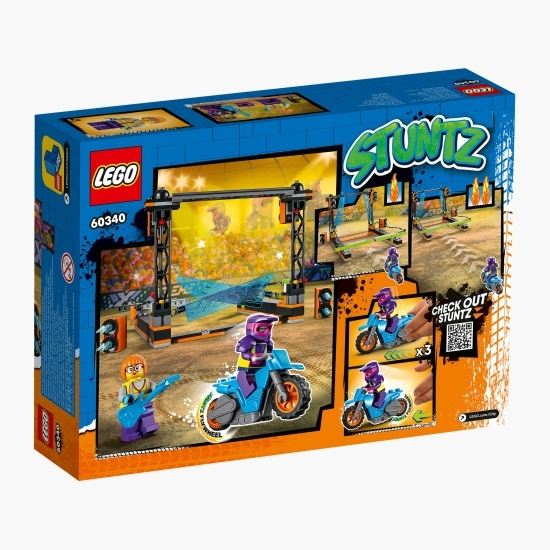 Provocarea de cascadorii cu motociclete, 60340 City Stuntz, +5 ani