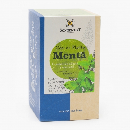 Ceai plante mentă eco 18 plicuri