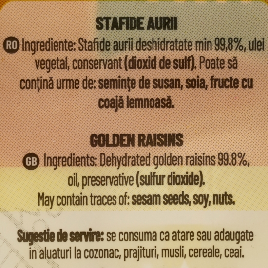 Stafide aurii 100g