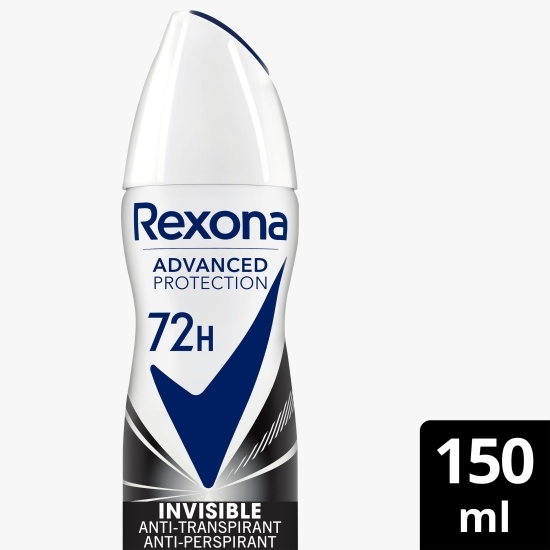 Deodorant spray antiperspirant Advanced Protection Invisible On Black&White Clothes 150ml