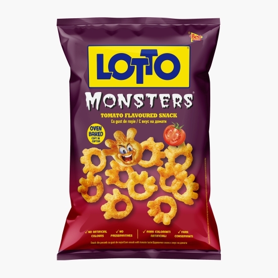 Snack din porumb cu gust de roșie Monsters 75g