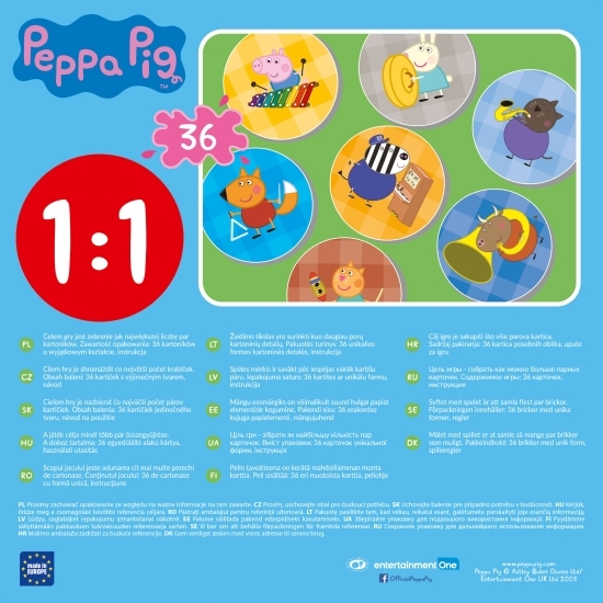 Joc Memos Peppa Pig 3+ ani