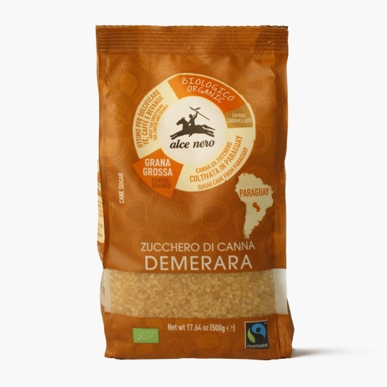 Zahăr brun din trestie Demerara eco 500g