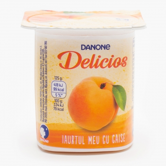 Iaurt cu caise 125g