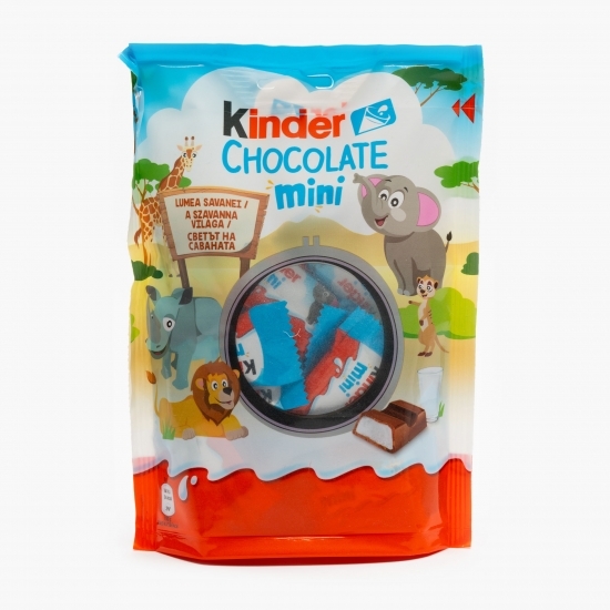 Batoane mini de ciocolată cu lapte 120g
