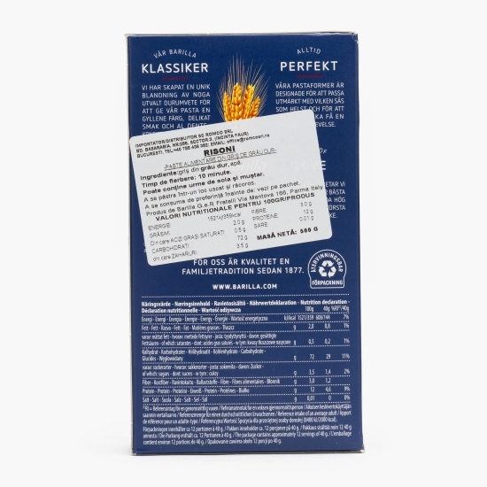 Paste Risoni n. 26, 500g