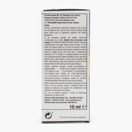 Rezervă pentru odorizant Touch&Fresh Marine 10ml