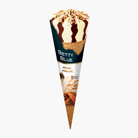 Înghețată de vanilie și nuci pecan cornet 0.17l