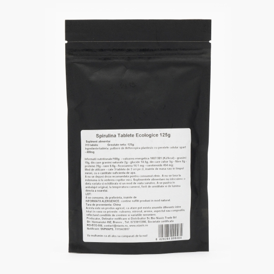 Spirulină tablete ecologice 125g