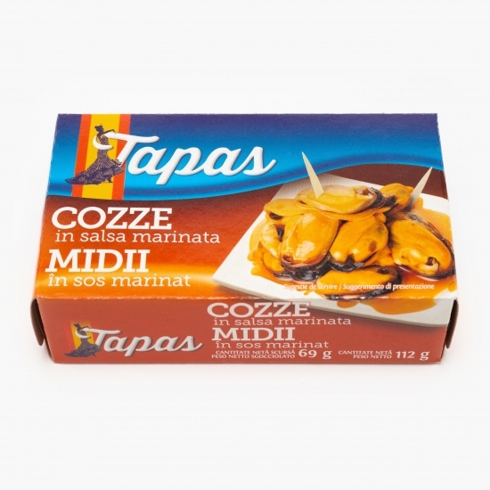 Midii în sos escabeche 112g
