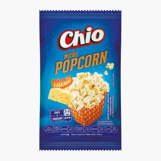 Popcorn microunde cu gust intens de cașcaval 80g