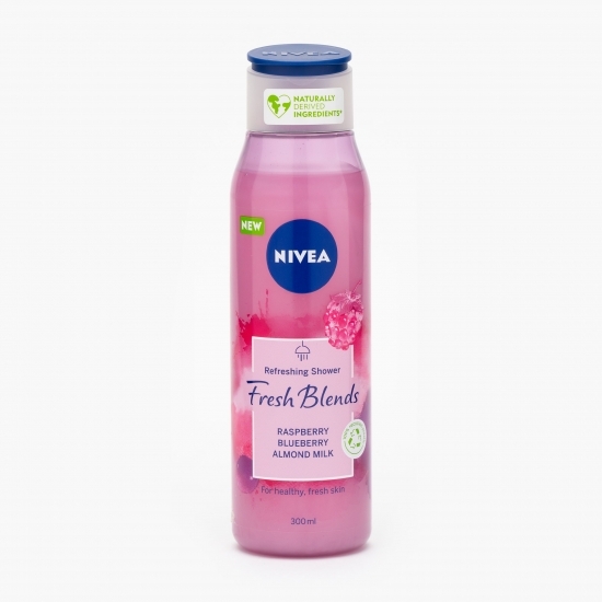 Gel de duș cu zmeură și coacăze Fresh Blends 300ml