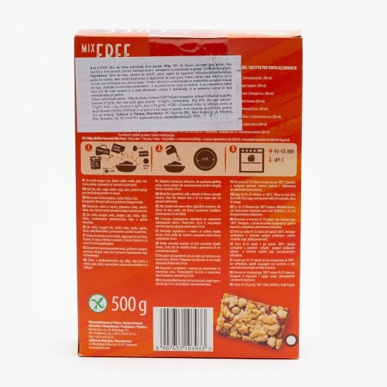 Mix de făină universală fără gluten 500g