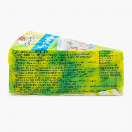 Brânză cu mucegai 50% grăsime 100g