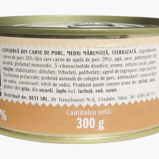 Carne de porc 76% 300g