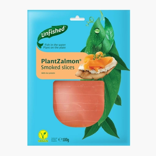 Alternativă vegetală la felii de somon afumat 100g