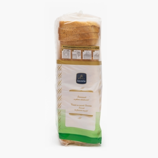 Pâine toast cu secară 500g