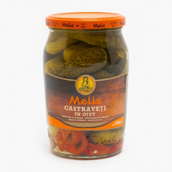 Castraveți în oțet 680g