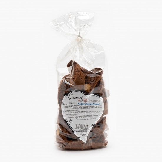 Cantucci cu cacao și alune de pădure 250g