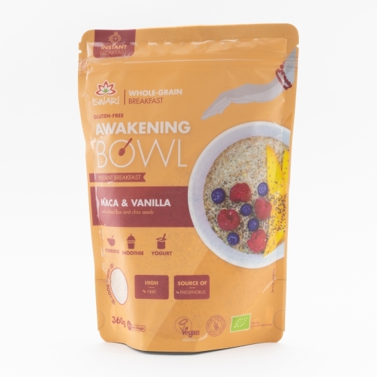 Mic dejun instant eco cu maca și vanilie 360g