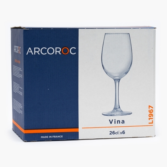 Set pahare vin alb Vina, 6 buc x 260ml