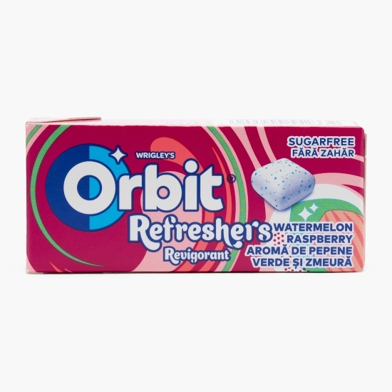 Gumă de mestecat Refreshers Watermelon Raspberry, fără zahăr 17.9g