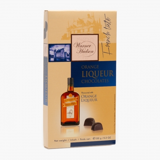 Bomboane din ciocolată umplute cu lichior de portocale 150g