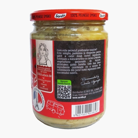 Chifteluțe de porc și vită coapte în sos franțuzesc 400g