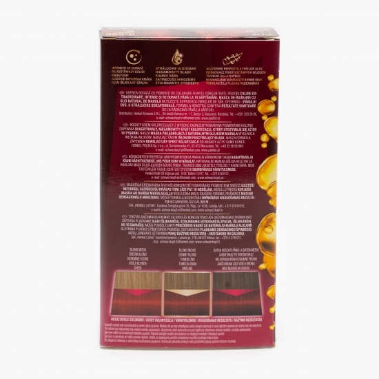 Vopsea de păr permanentă Deluxe Oil-Care Color, 575 flaming red, 135ml