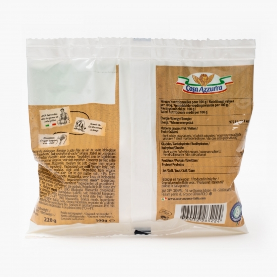 Mozzarella eco 220g