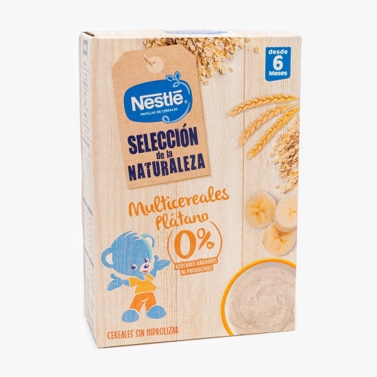 Nature Selection Multicereale și banane, +6 luni,  270g