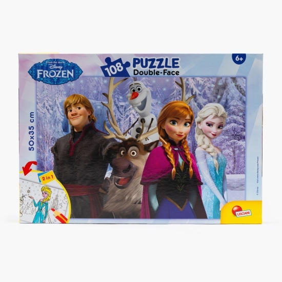 Puzzle Frozen 2 in 1 108, 3+ ani