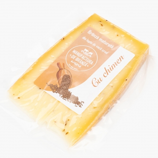 Brânză maturată cu chimen 250g