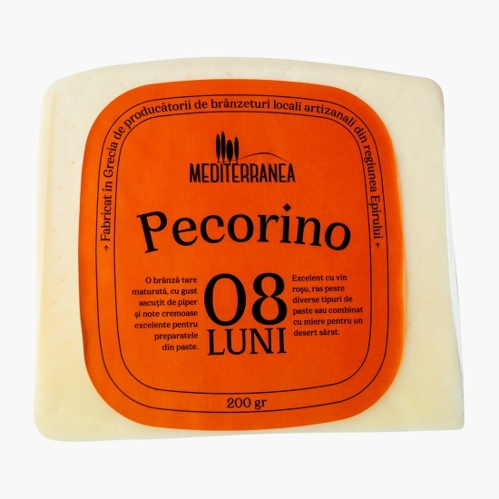Brânză Pecorino maturată 8 luni, 200g 