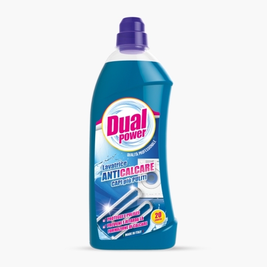 Anticalcar pentru mașina de spălat automată Dual Power, 20 spălări, 0.96l