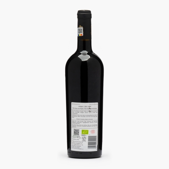 Vin roșu sec eco Syrah, 13.5%, 0.75l