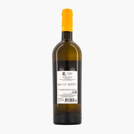 Vin alb sec Chardonnay Rezerva, 13.5%, 0.75l